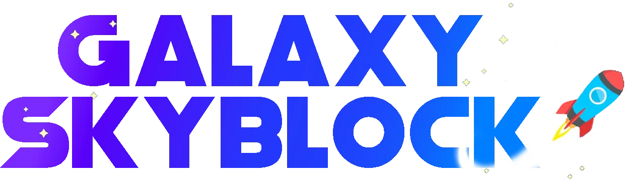 Galaxy Skyblock logo