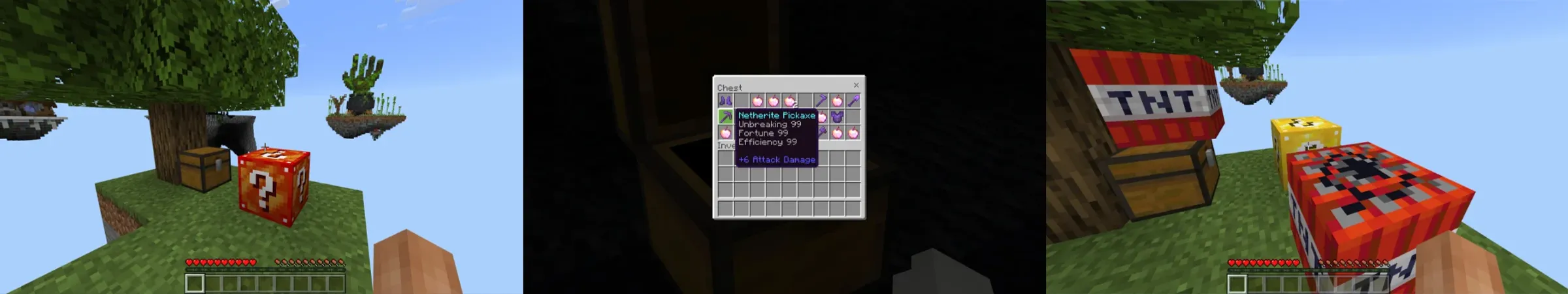 One Block Hacker panorama
